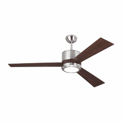 Monte Carlo 52" Vision Ceiling Fan - Brushed Steel - 3VNR52BSD-V1 Monte Carlo 52" Vision Ceiling Fan - Brushed Steel - 3VNR52BSD-V1