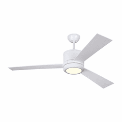 Monte Carlo 52" Vision Ceiling Fan - Matte White - 3VNR52RZWD-V1
