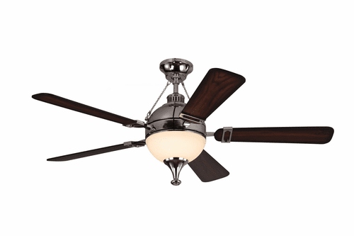 Monte Carlo 54" Essex -Polished Nickel - 5ESR54PND