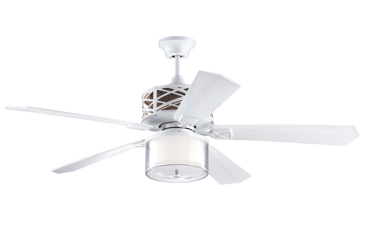 Monte Carlo 5BHM60RZW- Bonneville Max Rubberized Whte EnergyStar 60 Ceiling Fan A2 14313680