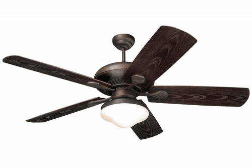 Monte Carlo 54" The Shores Outdoor Fan -Roman Bronze - 5SH54RBD-L