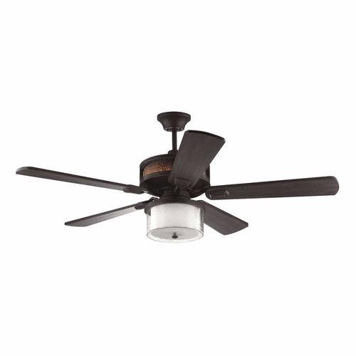 Monte Carlo 56" Artizan Ceiling Fan - Roman Bronze - 5AZR56RB