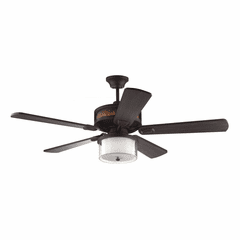 Monte Carlo 56" Artizan Ceiling Fan - Roman Bronze - 5AZR56RB