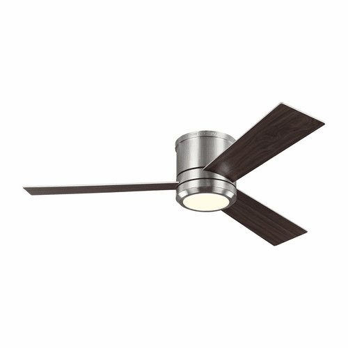 Monte Carlo 56" Clarity Max Ceiling Fan - Brushed Steel - 3CLMR56BSD-V1