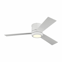 Monte Carlo 56" Clarity Max Ceiling Fan - Matte White - 3CLMR56RZWD-V1
