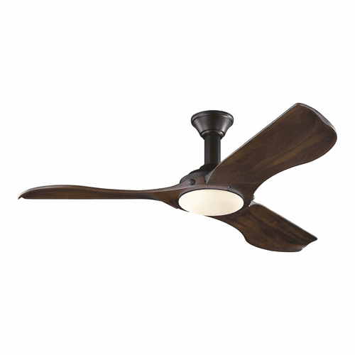 Monte Carlo 56" Minimalist Ceiling Fan - Matte Black - 3MNLR56BKD-V1