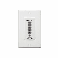 Monte Carlo 6 Speed Wall Control -White - ESSWC-7-WH
