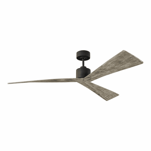 Monte Carlo 60" Adler Ceiling Fan - Aged Pewter - 3ADR60AGP