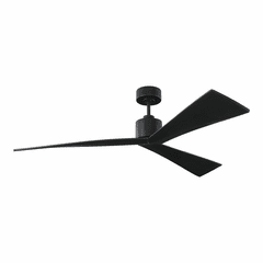 Monte Carlo 60" Adler Ceiling Fan - Matte Black - 3ADR60BKBK