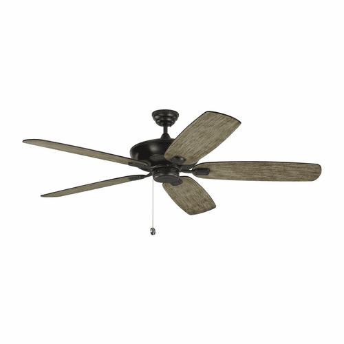 Monte Carlo 60" Colony Super Max Ceiling Fan - Aged Pewter - 5CSM60AGP