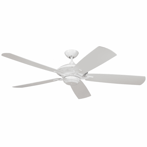 Monte Carlo 60" Cyclone Outdoor Ceiling Fan - White - 5CY60WH