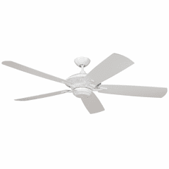 Monte Carlo 60" Cyclone Outdoor Ceiling Fan - White - 5CY60WH