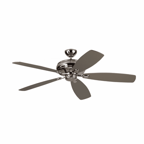 Monte Carlo 60" Embassy Max Ceiling Fan - Polished Nickel - 5EM60PN