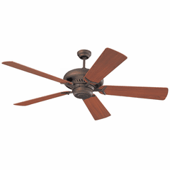 Monte Carlo 60" Grand Prix Ceiling Fan - Roman Bronze - 5GP60RB