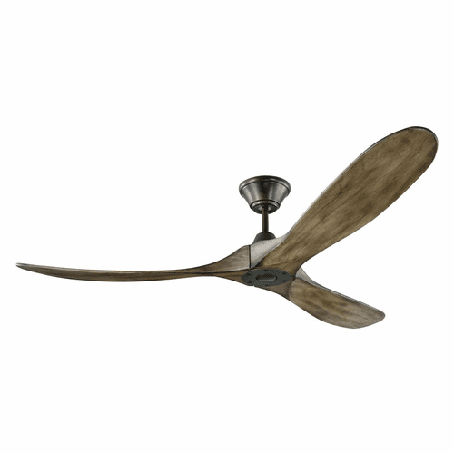 Monte Carlo 60" Maverick Ceiling Fan - Aged Pewter - 3MAVR60AGP