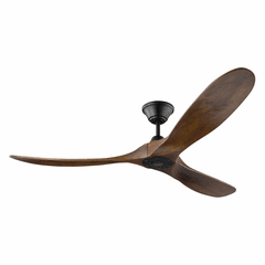 Monte Carlo 60" Maverick Ceiling Fan - Matte Black - 3MAVR60BK
