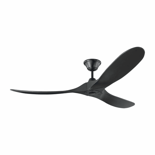Monte Carlo 60" Maverick Ceiling Fan - Matte Black - 3MAVR60BKBK