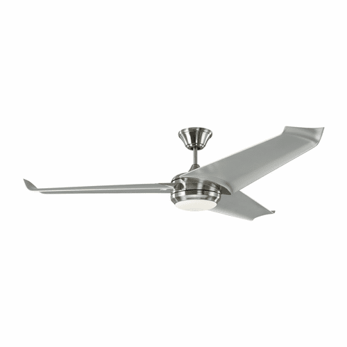 Monte Carlo 60" Orville Ceiling Fan - Brushed Steel - 3OVR60BSD