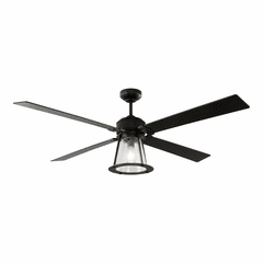 Monte Carlo 60" Rockland LED Ceiling Fan - Oil Rubbed Bronze - 4RKR60OZD