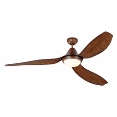 Monte Carlo 64" Avvo Max Ceiling Fan - Koa - 3AVMR64KOAD