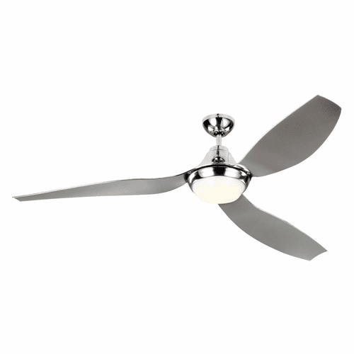 Monte Carlo 64" Avvo Max Ceiling Fan - Quicksilver - 3AVMR64QSD