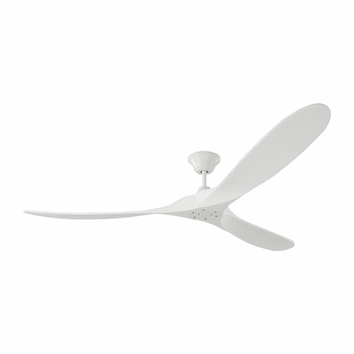 Monte Carlo 70" Maverick Max Ceiling Fan - Matte White - 3MAVR70RZW