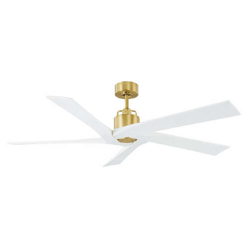 Monte Carlo Aspen 56" Ceiling Fan - Burnished Brass - 5ASPR56BBS