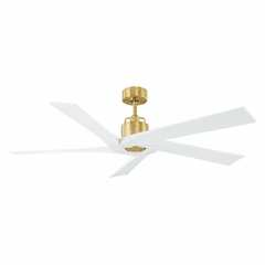 Monte Carlo Aspen 56" Ceiling Fan - Burnished Brass - 5ASPR56BBS