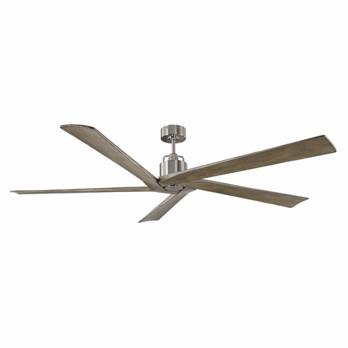 Monte Carlo Aspen 70" Ceiling Fan - Brushed Steel - 5ASPR70BS