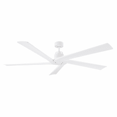 Monte Carlo Aspen 70" Ceiling Fan - Matte White - 5ASPR70RZW