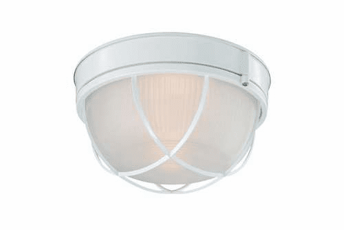 Monte Carlo Cage Disk Light Kit (Wet Location) White MC94WH-L