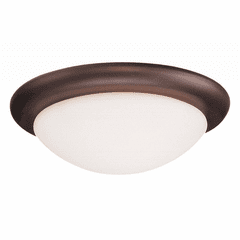 Monte Carlo Ceiling Fan Light Kit - Roman Bronze w/Matte Opal - MC18RB-B