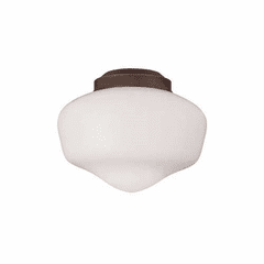 Monte Carlo Ceiling Fan Light Kit - Roman Bronze w/White - MC84RB-L