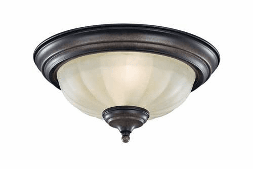 Monte Carlo Champagne Mist Melon Bowl Light Kit Mediterranean Bronze MC59MB