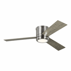 Monte Carlo Clarity Max 56" Ceiling Fan w/LED - Brushed Steel - 3CLMR56BSLGD-V1 Monte Carlo Clarity Max 56" Ceiling Fan w/LED - Brushed Steel - 3CLMR56BSLGD-V1