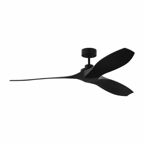 Monte Carlo Collins Coastal 60" Smart Ceiling Fan - Midnight Black - 3CLNCSM60MBK