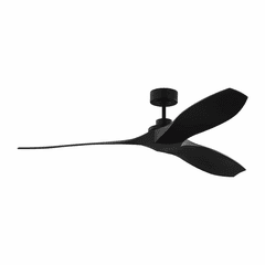 Monte Carlo Collins Coastal 60" Smart Ceiling Fan - Midnight Black - 3CLNCSM60MBK Monte Carlo Collins Coastal 60" Smart Ceiling Fan - Midnight Black - 3CLNCSM60MBK