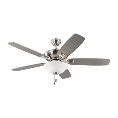 Monte Carlo Colony Max Plus 52" Ceiling Fan - Brushed Steel - 5COM52BSD-V1
