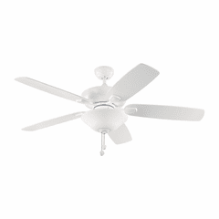 Monte Carlo Colony Max Plus 52" Ceiling Fan - Matte White - 5COM52RZWD-V1