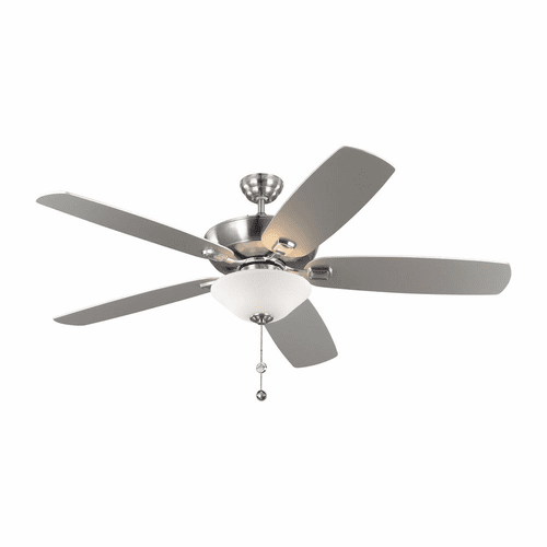 Monte Carlo Colony Super Max Plus 60" Ceiling Fan - Brushed Steel - 5CSM60BSD-V1