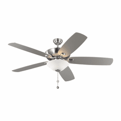 Monte Carlo Colony Super Max Plus 60" Ceiling Fan - Brushed Steel - 5CSM60BSD-V1