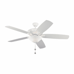 Monte Carlo Colony Super Max Plus 60" Ceiling Fan - Matte White - 5CSM60RZWD-V1