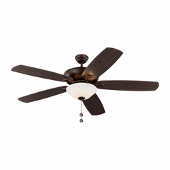 Monte Carlo Colony Super Max Plus 60" Ceiling Fan - Roman Bronze - 5CSM60RBD-V1