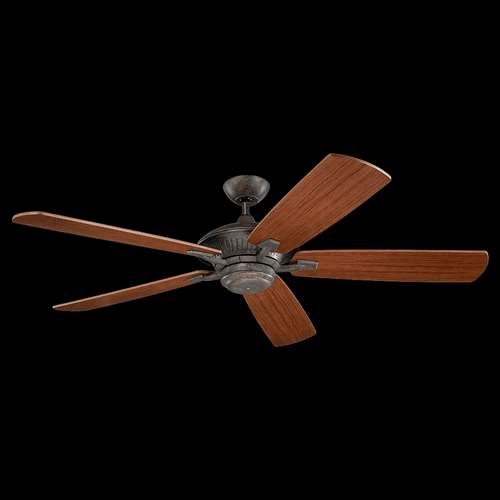 Monte Carlo Cyclone 60'' 5 Blade American Walnut ABS w/Grain Old Chicago 5CY60OC