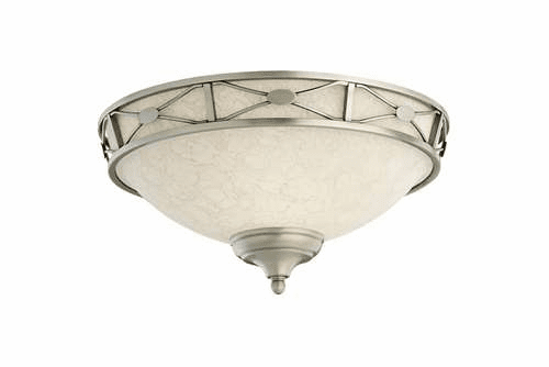 Monte Carlo Deco Medallion Bowl, Gray Tea Stain Glass English Pewter MC21EP-L