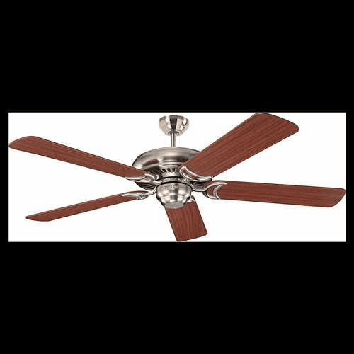 Monte Carlo Designer Supreme 52'' 5 Blade Mahogany Brushed Steel 5DS52BS