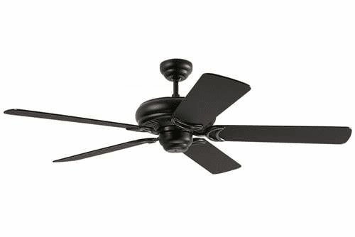 Monte Carlo Designer Supreme 52'' 5 Blade Matte Black Matte Black 5DS52BK