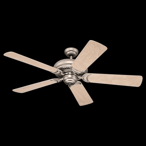 Monte Carlo Designer Supreme 52'' 5 Blade Natural Maple /Natural Maple Brushed Pewter 5DS52BP