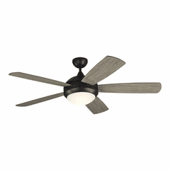 Monte Carlo Discus Classic Smart 52" Ceiling Fan w/LED - Aged Pewter - 5DISM52AGPD
