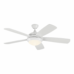 Monte Carlo Discus Classic Smart 52" Ceiling Fan w/LED - White - 5DISM52WHD